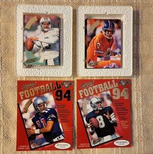1994 Action Packed NFL Cards -two packs of vintage cards many HOFers